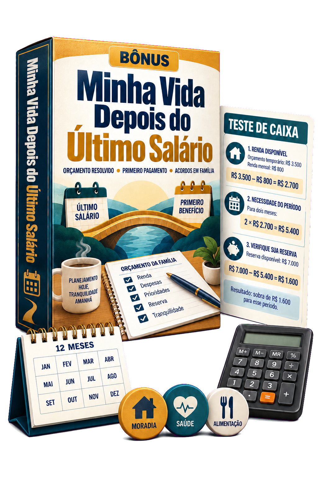 Capa do bônus Minha Vida Depois do Último Salário