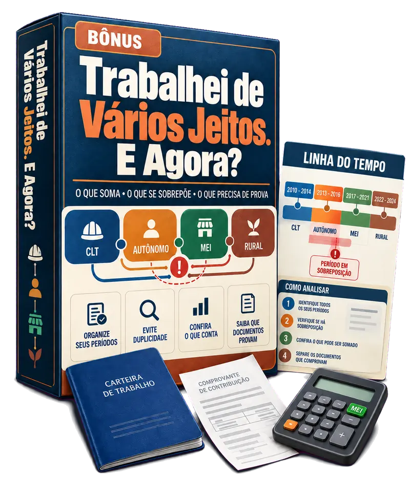 Capa do bônus Trabalhei de Vários Jeitos. E Agora?