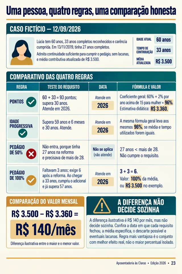 Página interna do guia principal com encaminhamento prático